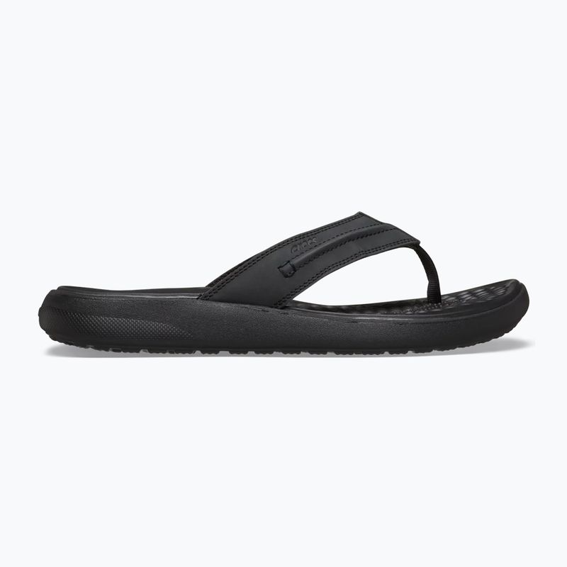 Șlapi Crocs Yukon Vista II Leather black/black 9
