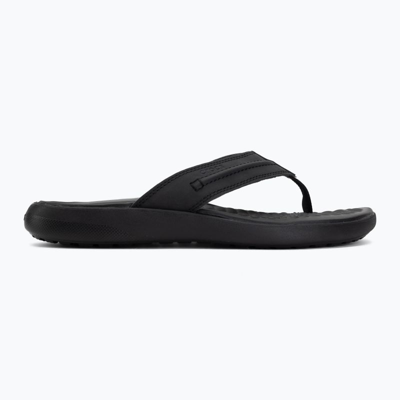 Șlapi Crocs Yukon Vista II Leather black/black 2