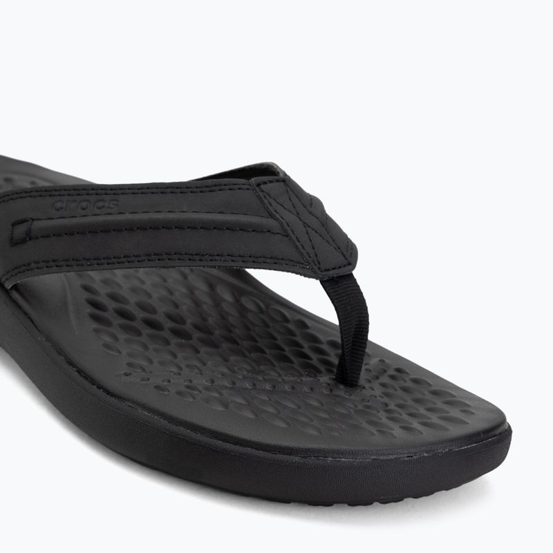 Șlapi Crocs Yukon Vista II Leather black/black 7