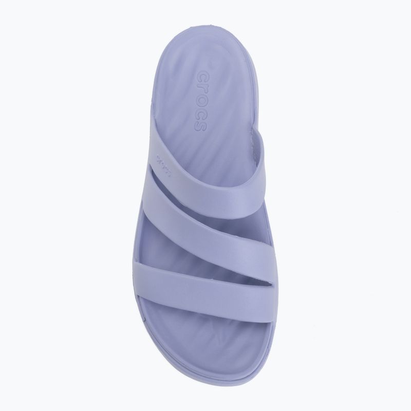 Șlapi pentru femei Crocs Getaway Strappy blue haze 5