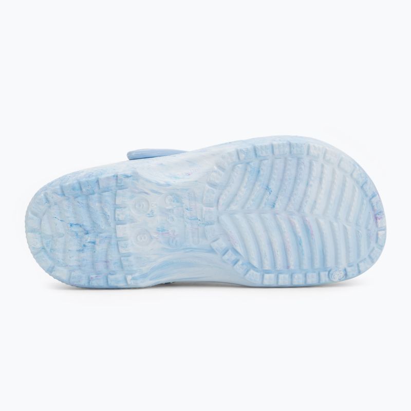 Șlapi Crocs Classic Watercolor Marbled oxygen swirl 5