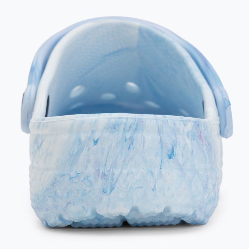 Șlapi Crocs Classic Watercolor Marbled oxygen swirl 7