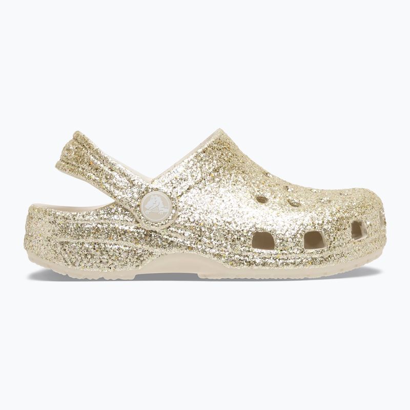 Șlapi pentru copii Crocs Classic Chunky Glitter 211940 sandstone 10