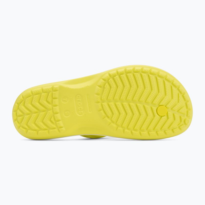 Șlapi Crocs Crocband Flip citrus 4