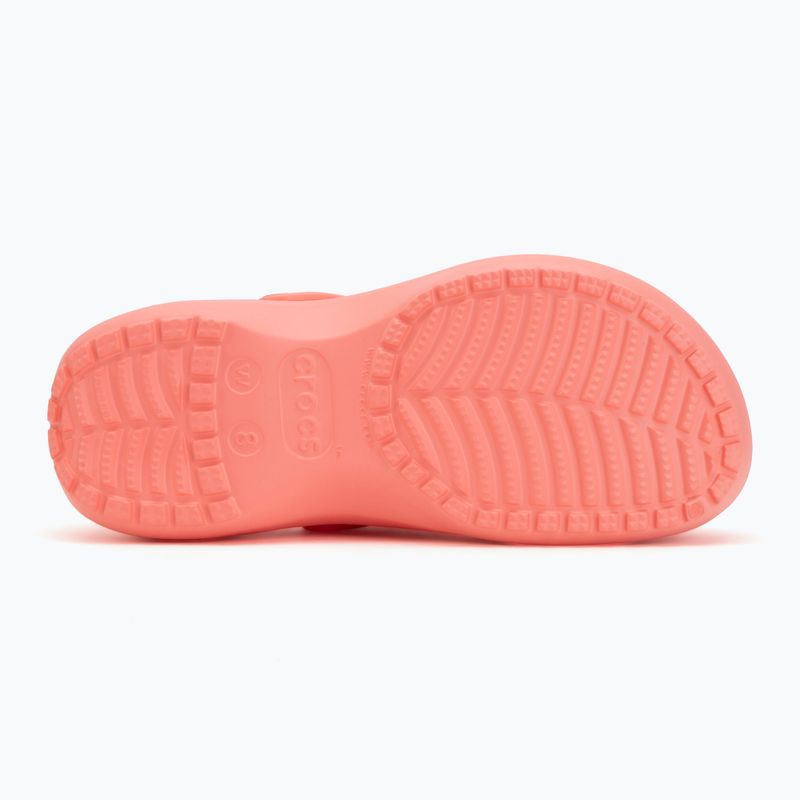 Șlapi pentru femei Crocs Classic Platform Clog guava 5