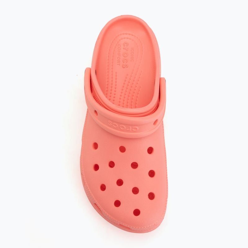 Șlapi pentru femei Crocs Classic Platform Clog guava 6
