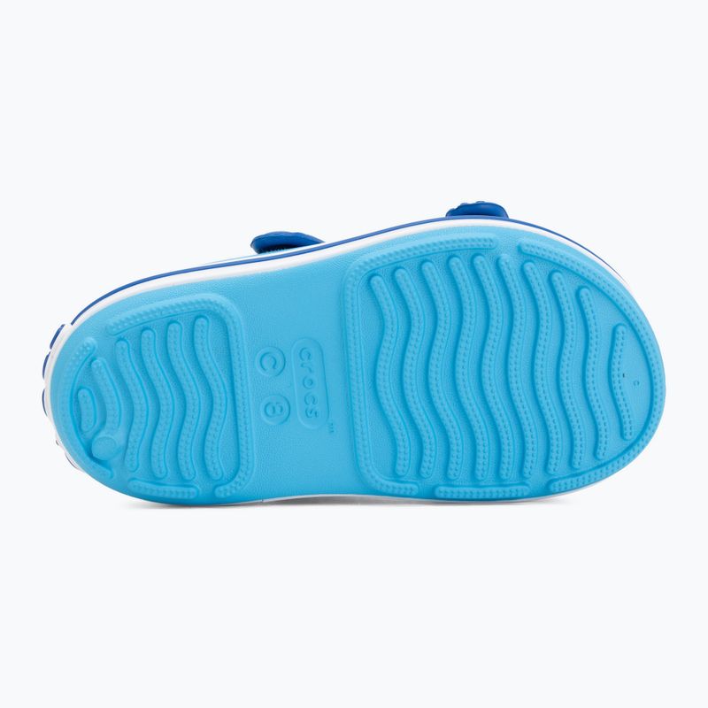 Sandale pentru copii Crocs Crocband Cruiser Toddler venetian/blue bolt 4