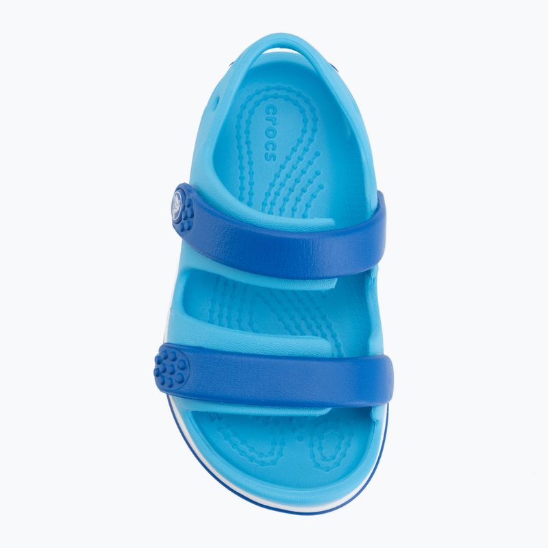 Sandale pentru copii Crocs Crocband Cruiser Toddler venetian/blue bolt 5