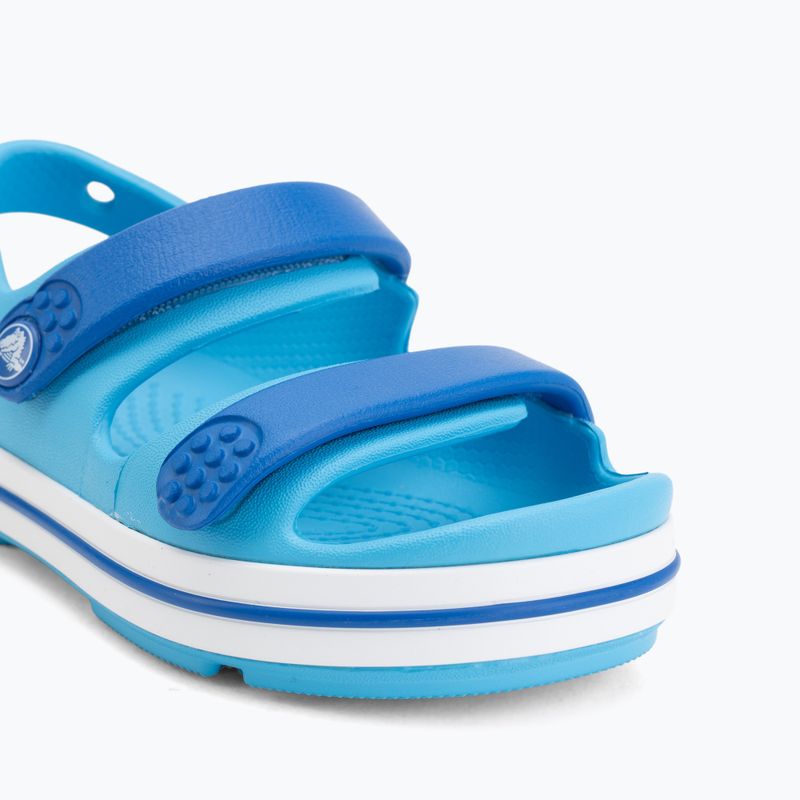 Sandale pentru copii Crocs Crocband Cruiser Toddler venetian/blue bolt 7
