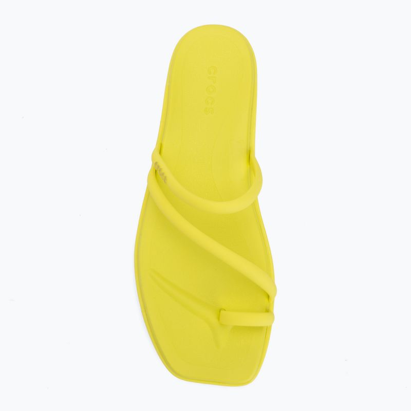 Șlapi pentru femei Crocs Miami Toe Loop Sandal citrus 5