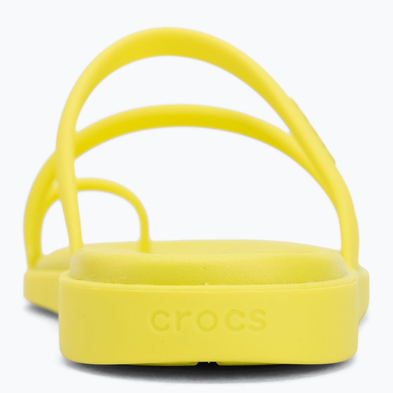 Șlapi pentru femei Crocs Miami Toe Loop Sandal citrus 6