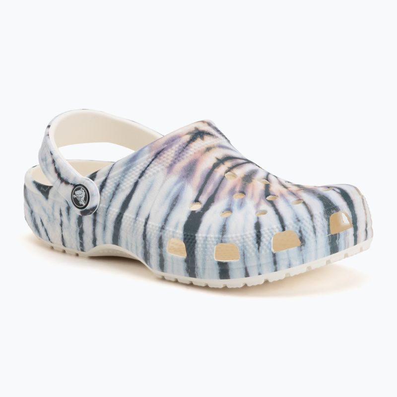 Șlapi Crocs Classic Tie Dye chalk/multi 2