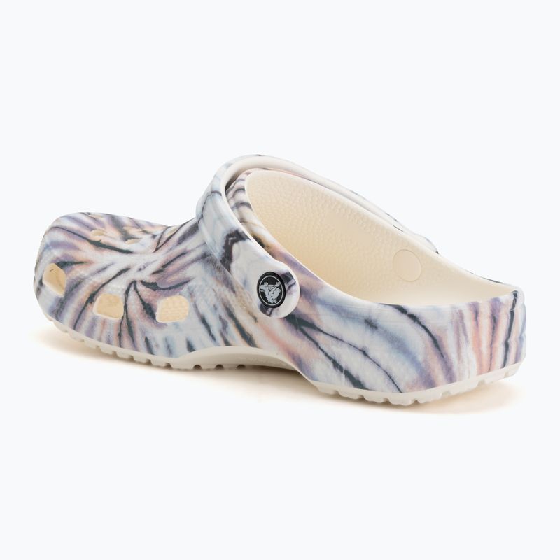 Șlapi Crocs Classic Tie Dye chalk/multi 4