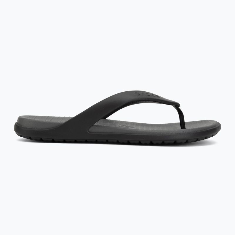 Șlapi Crocs Coast Flip black/slate grey 2