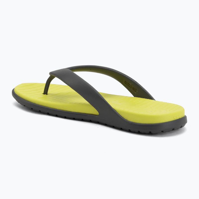Șlapi Crocs Coast Flip slate grey/citrus 3