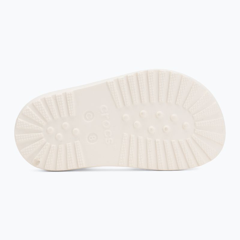 Sandale pentru copii Crocs Classic Flower chalk 4