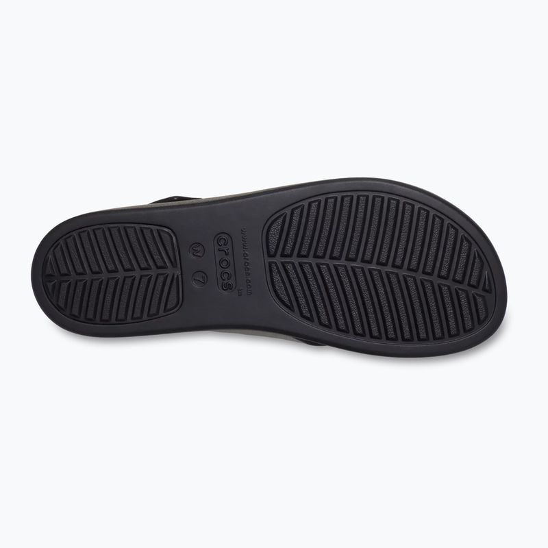 Sandale pentru femei Crocs Broklyn 4U Cross Strap black 4