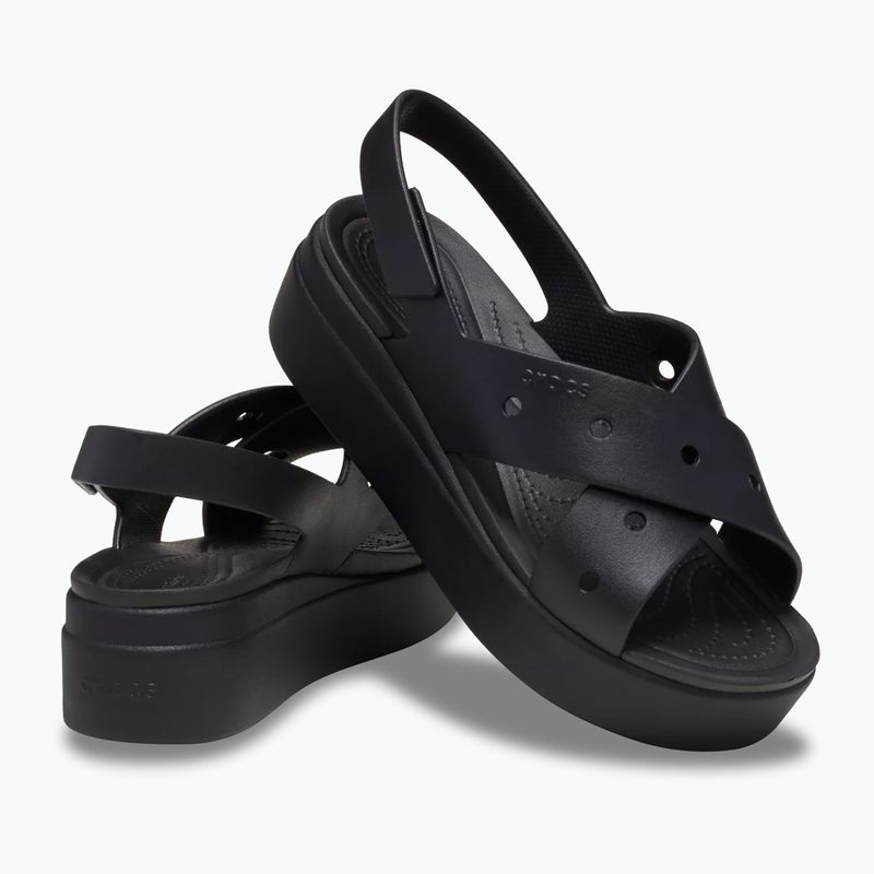 Sandale pentru femei Crocs Broklyn 4U Cross Strap black 6
