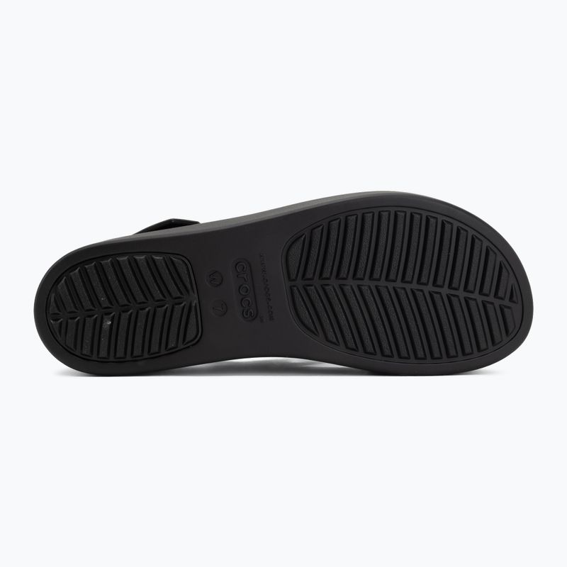 Sandale pentru femei Crocs Broklyn 4U Cross Strap black 4
