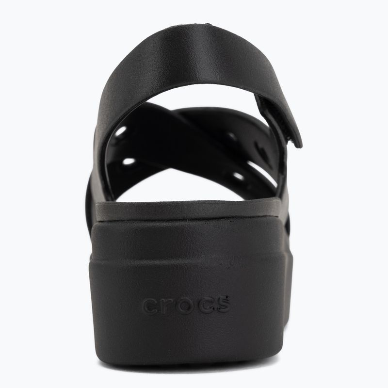 Sandale pentru femei Crocs Broklyn 4U Cross Strap black 6