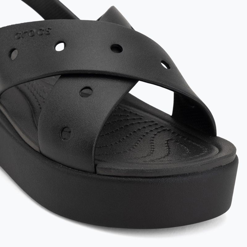 Sandale pentru femei Crocs Broklyn 4U Cross Strap black 7