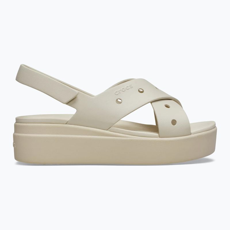 Sandale pentru femei Crocs Broklyn 4U Cross Strap frappe 2