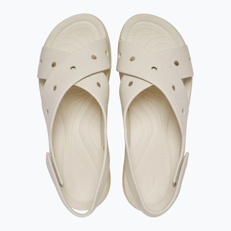 Sandale pentru femei Crocs Broklyn 4U Cross Strap frappe 5