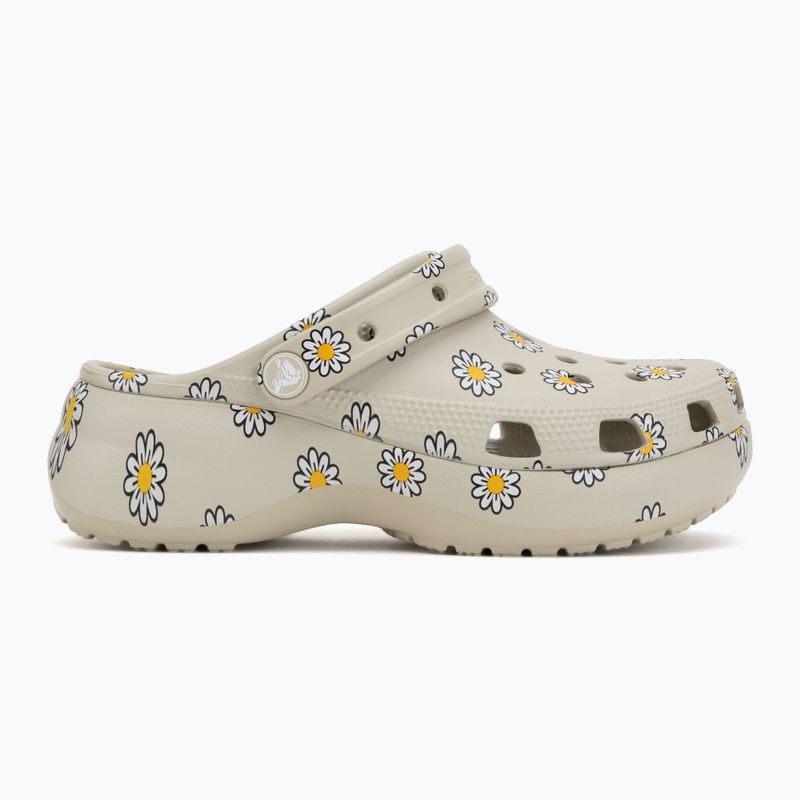 Șlapi pentru femei Crocs Classic Platform Floral meteor 3