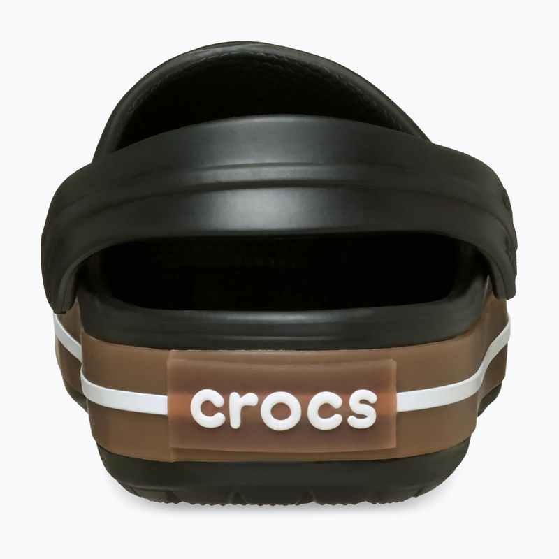 Șlapi Crocs Crocband Gum black 3