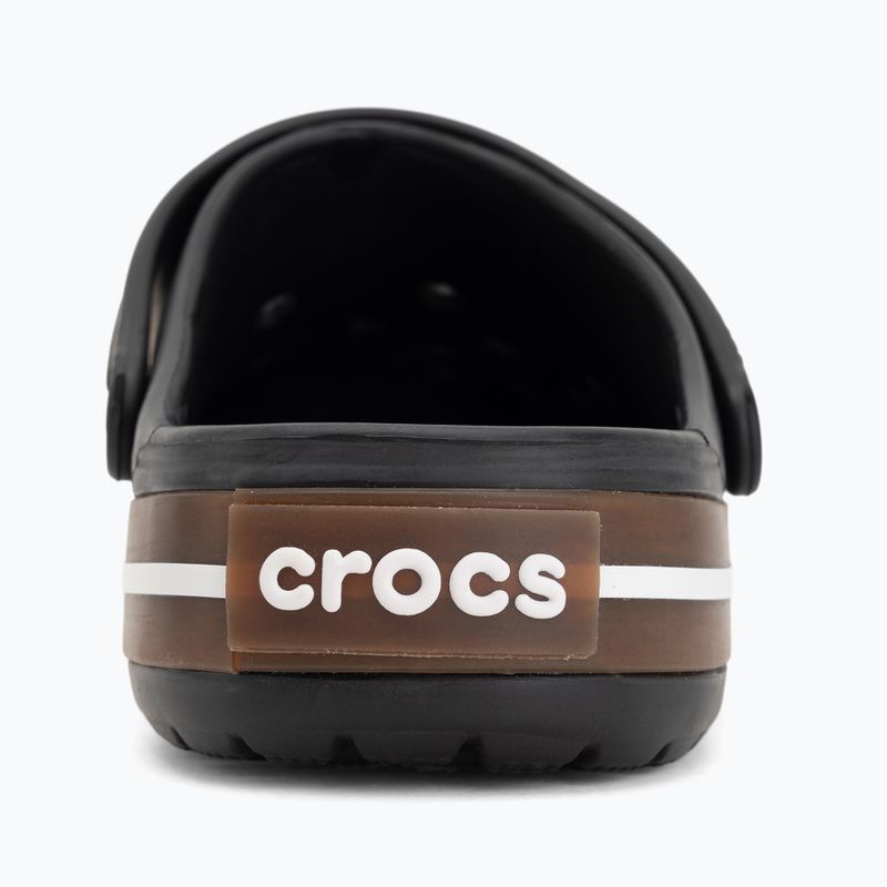 Șlapi Crocs Crocband Gum black 7