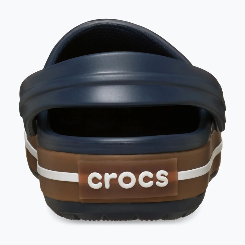 Șlapi Crocs Crocband Gum navy 3