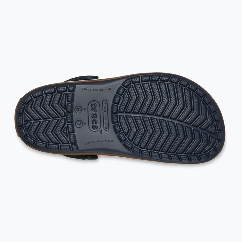 Șlapi Crocs Crocband Gum navy 4