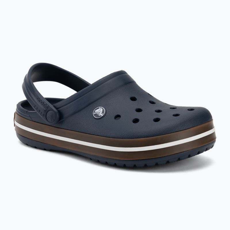 Șlapi Crocs Crocband Gum navy 2