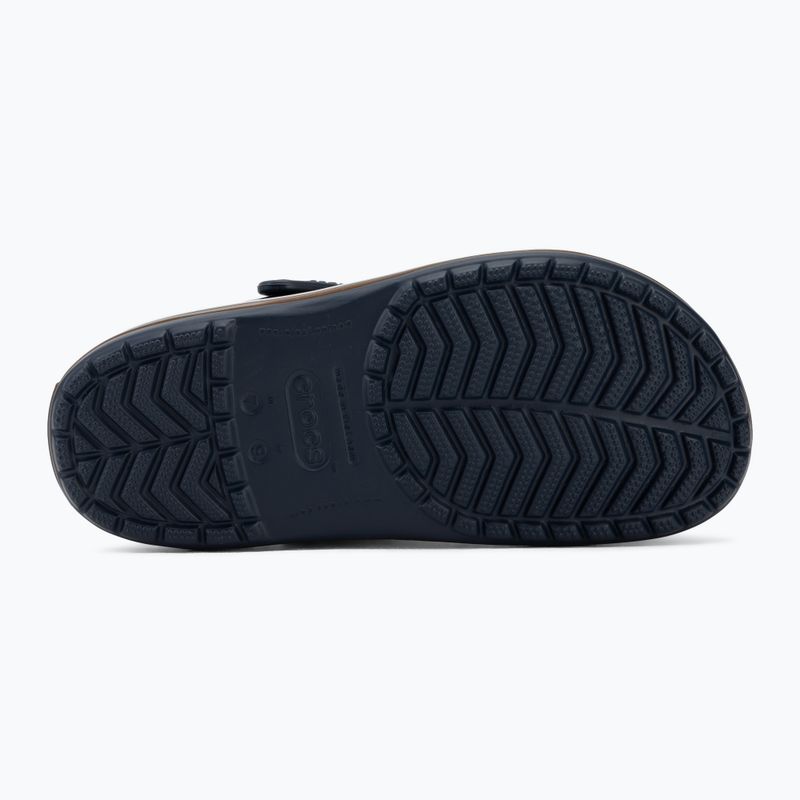 Șlapi Crocs Crocband Gum navy 5