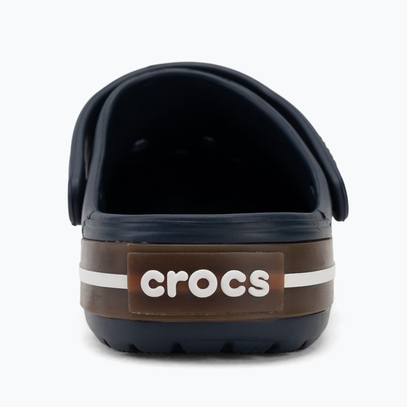 Șlapi Crocs Crocband Gum navy 7