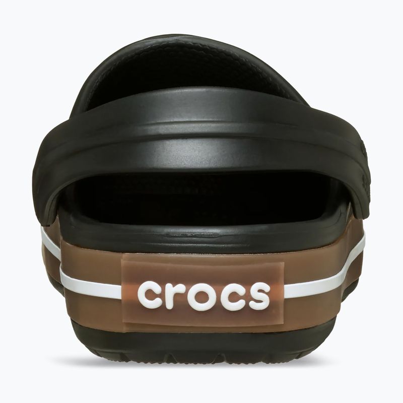 Șlapi pentru copii Crocs Crocband Gum black 3