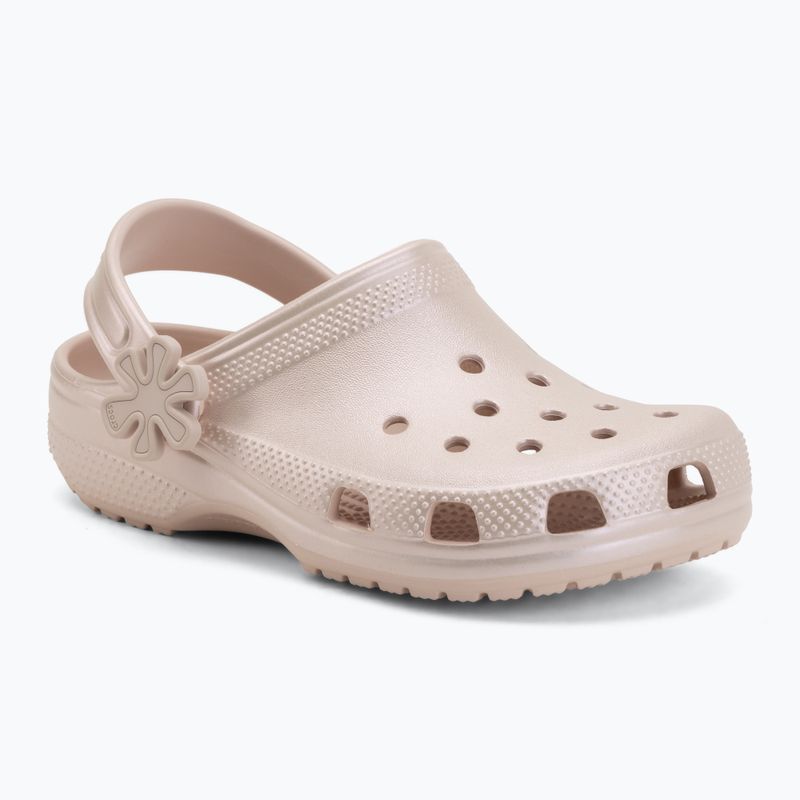 Șlapi pentru copii Crocs Classic Pearl Shine quartz 2