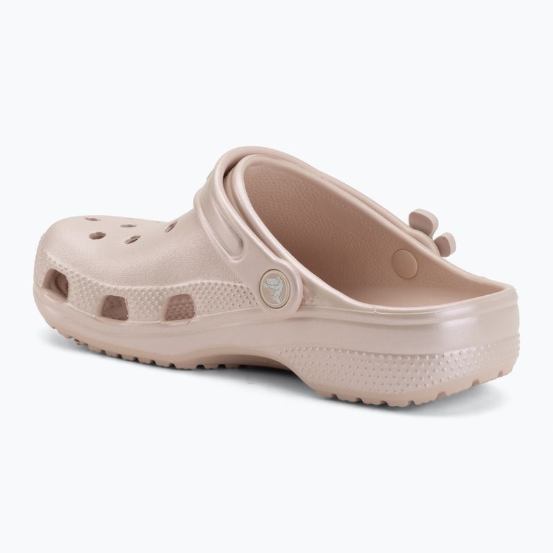 Șlapi pentru copii Crocs Classic Pearl Shine quartz 4