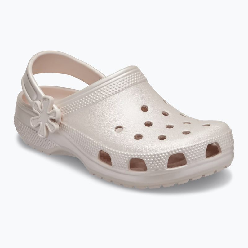Șlapi pentru copii Crocs Classic Pearl Shine 212815 quartz 9