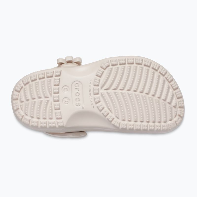 Șlapi pentru copii Crocs Classic Pearl Shine 212815 quartz 11