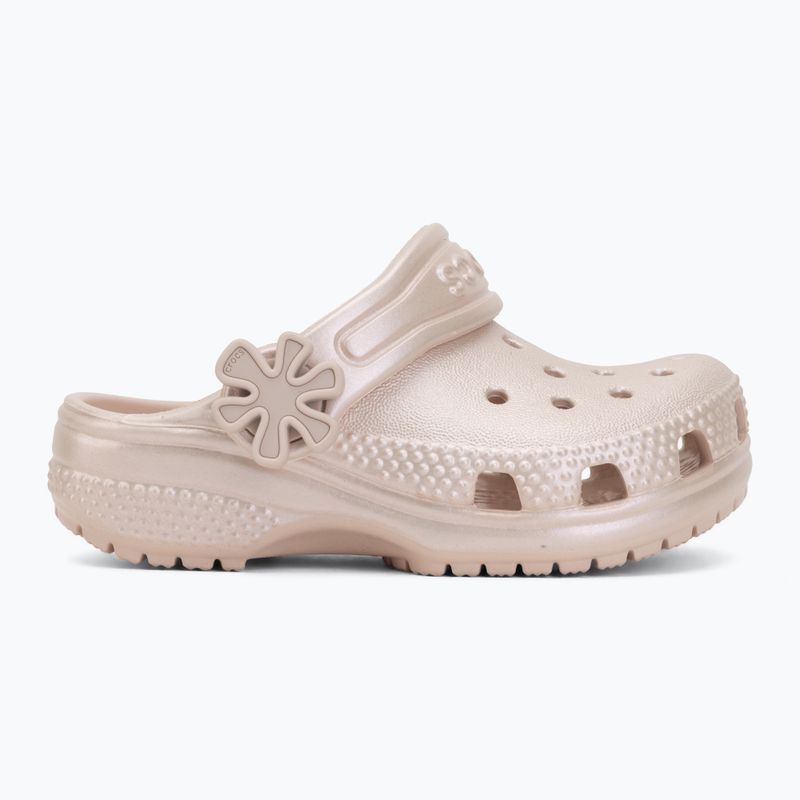 Șlapi pentru copii Crocs Classic Pearl Shine 212815 quartz 3