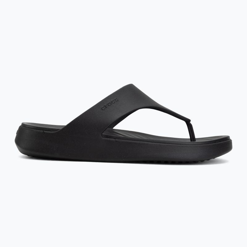Șlapi pentru femei Crocs Getaway Triangle black 2