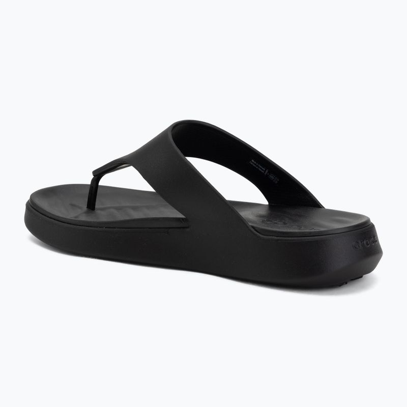 Șlapi pentru femei Crocs Getaway Triangle black 3