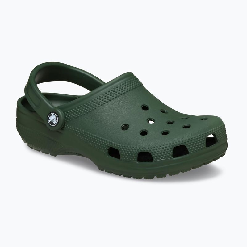 Șlapi Crocs Classic army green
