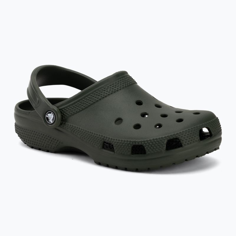 Șlapi Crocs Classic army green 2