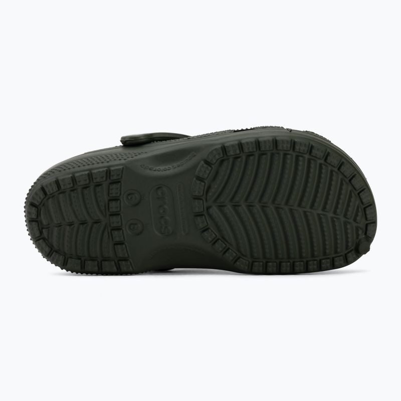 Șlapi Crocs Classic army green 5