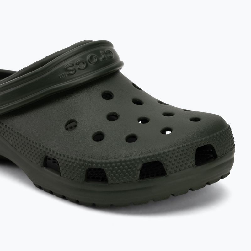 Șlapi Crocs Classic army green 8