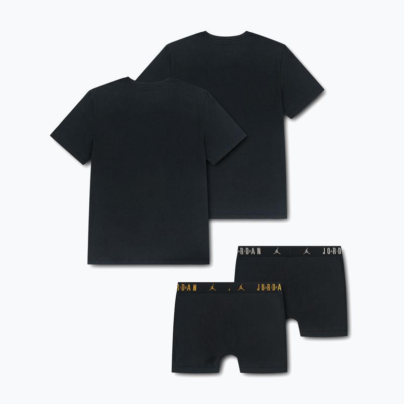 2 seturi de pijamale pentru bărbați  Jordan JHM Basic Set black 2