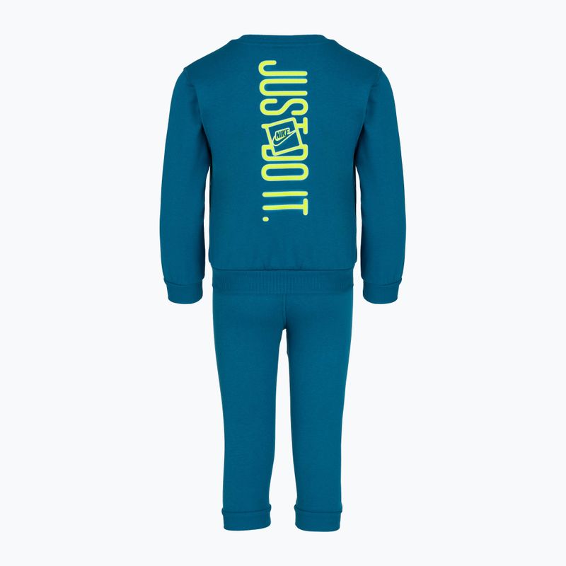 Trening pentru copii Nike Sportswear Get With Me Lightweight Fleece green abyss 2