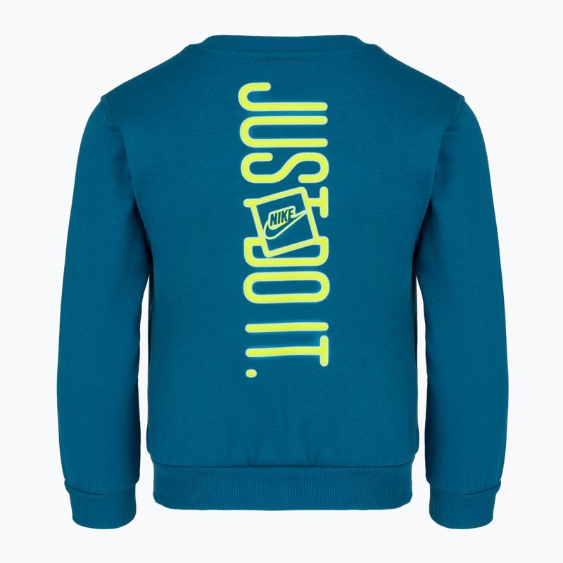 Trening pentru copii Nike Sportswear Get With Me Lightweight Fleece green abyss 4